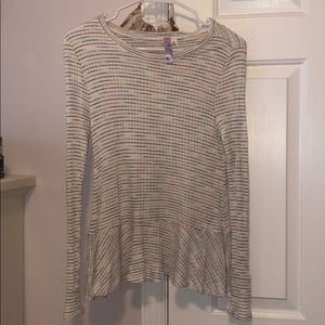 alya spring colored striped long sleeve